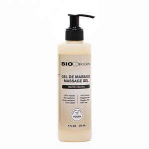 Gel de massage neutre - 100 % naturel et sans produits chimiques